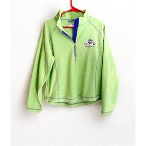 Vintage Cozy fleece Embroidered Steamboat Pullover Sweater Jacket